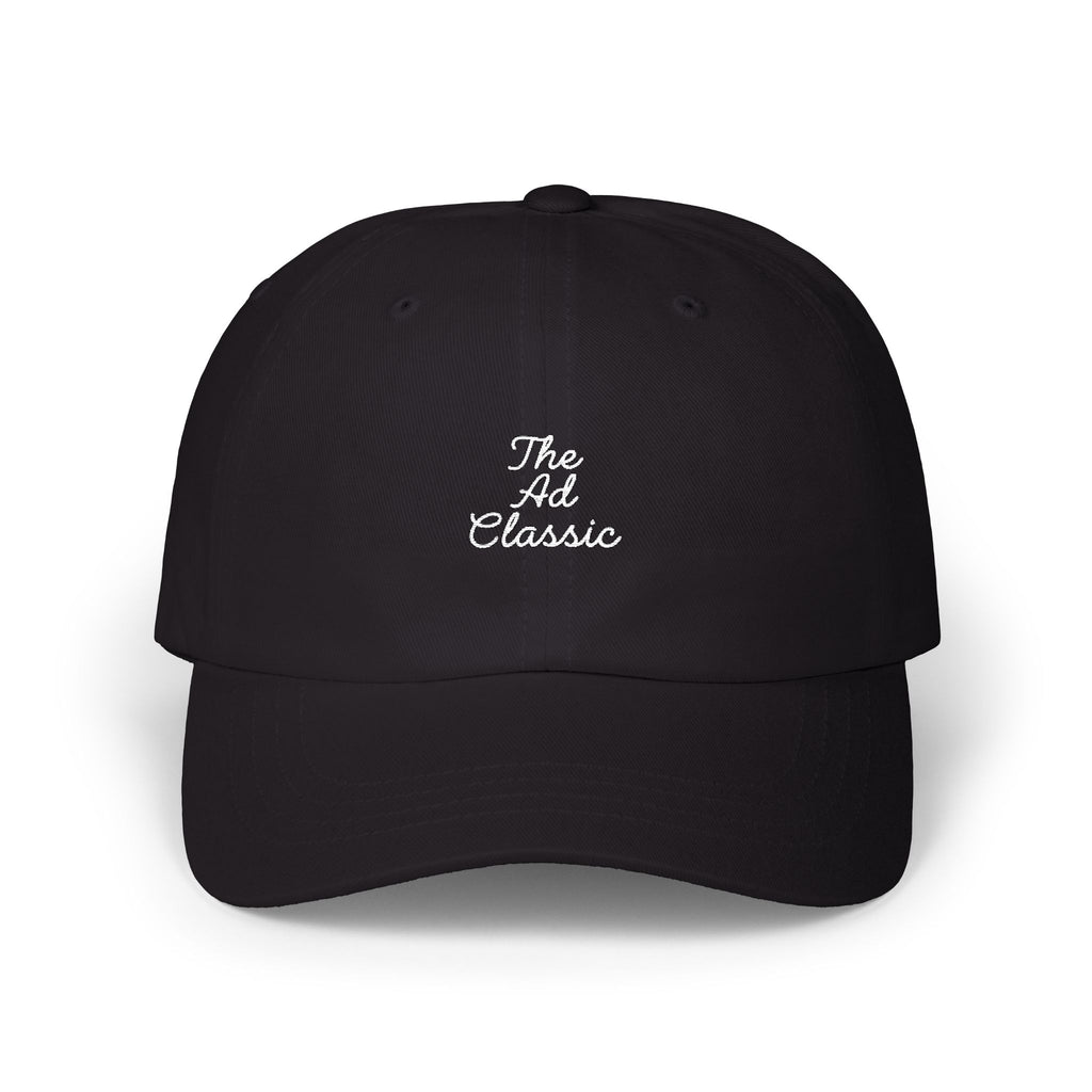 Classic Dad Cap – Minimalist Embroidered Baseball Hat Dark Colors