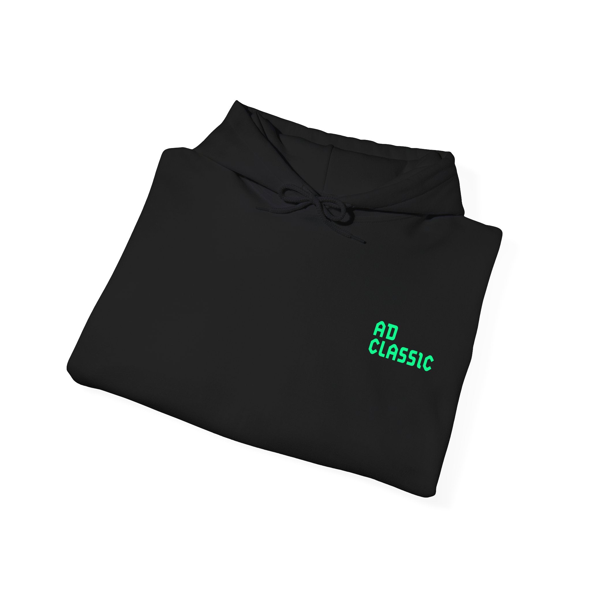 Golf Cart Hoodie – “The AD Classic” Vintage Golf Pullover - minimal front logo