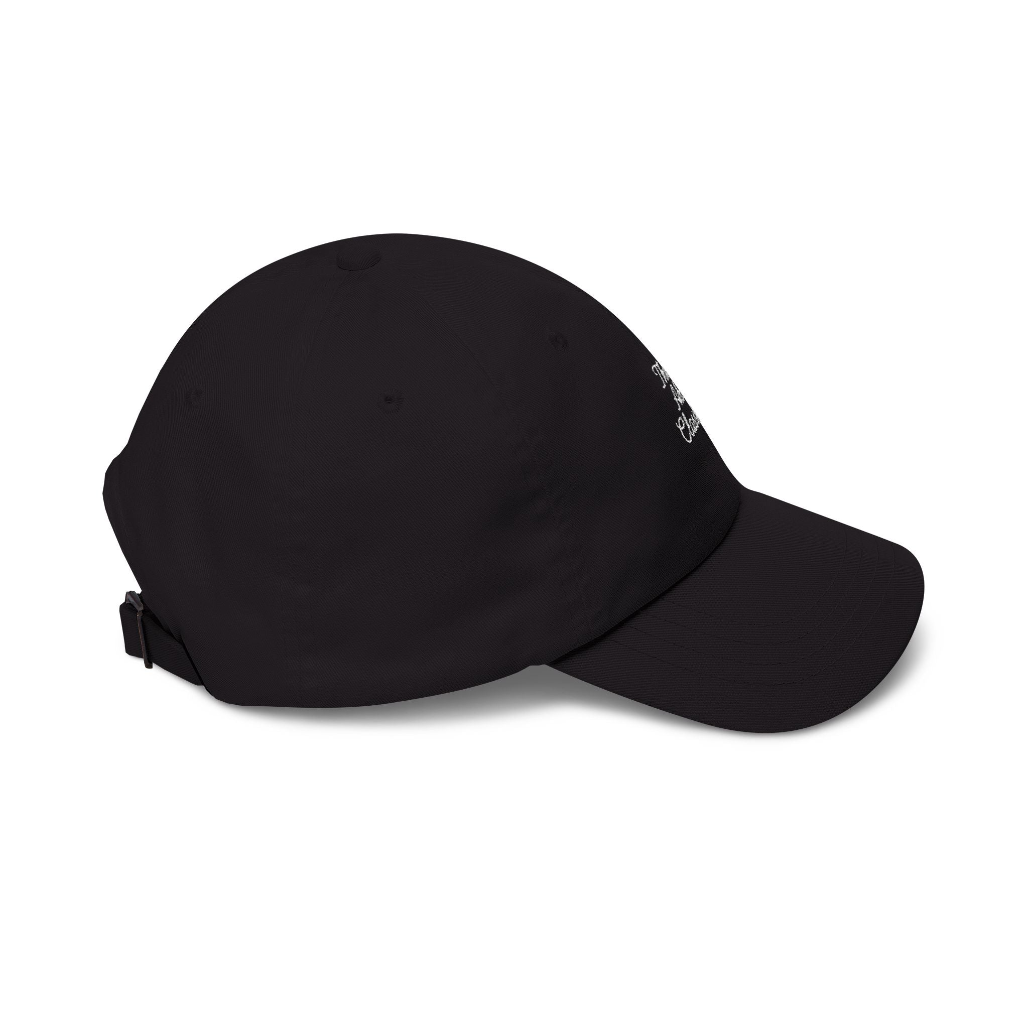 Classic Dad Cap – Minimalist Embroidered Baseball Hat Dark Colors