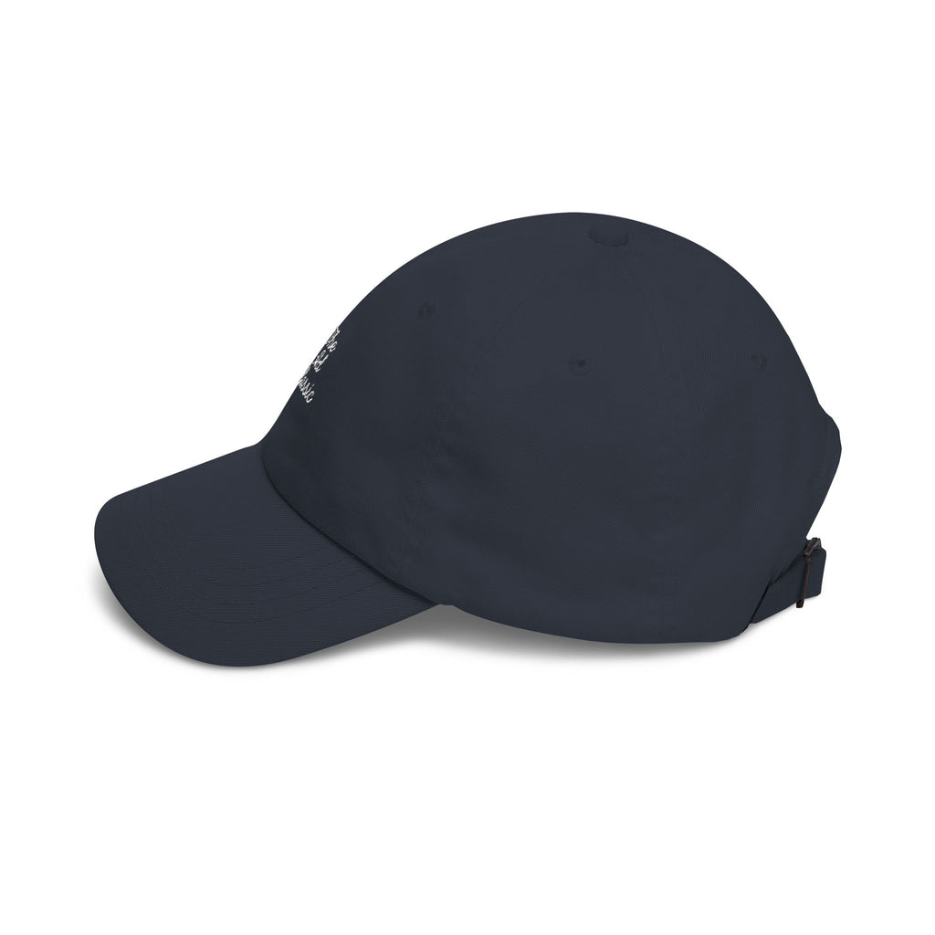 Classic Dad Cap – Minimalist Embroidered Baseball Hat Dark Colors
