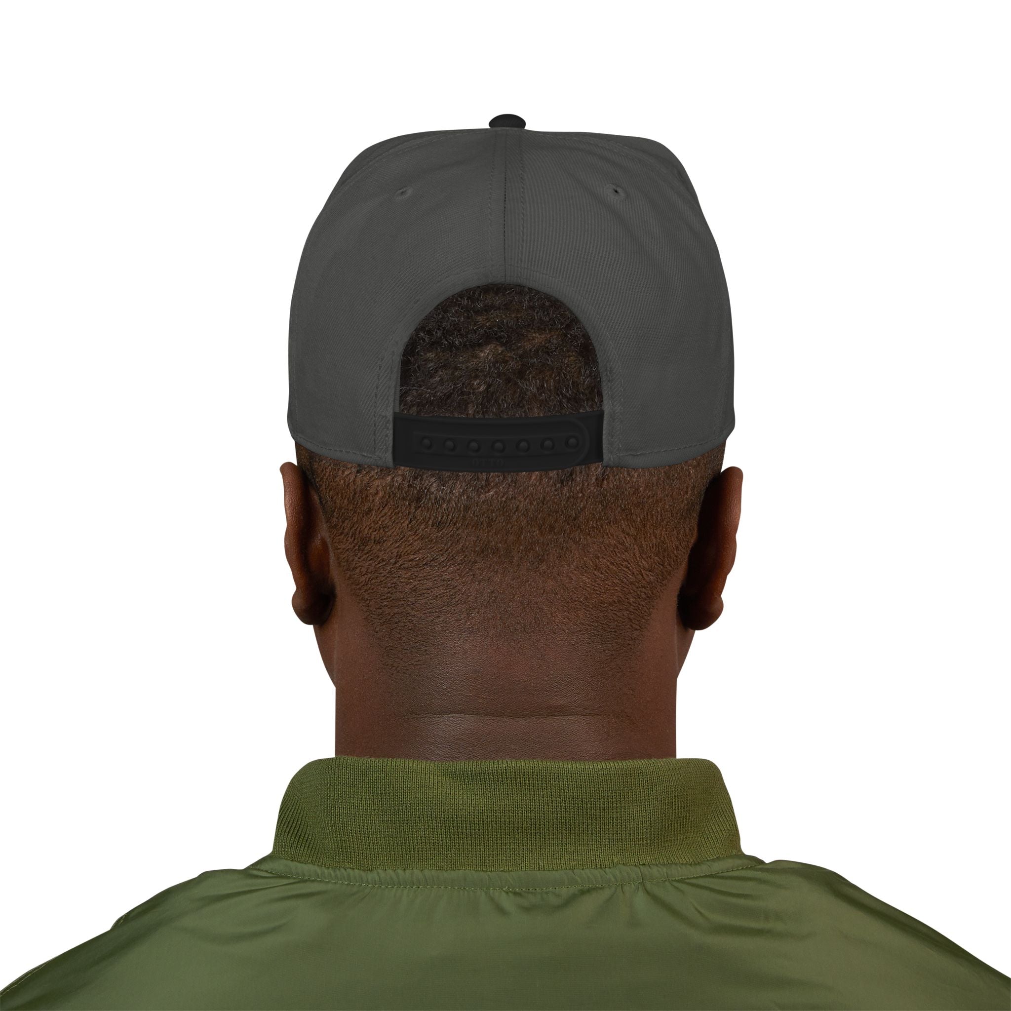 Embroidered 'Ad Classic' Script Logo Snapback Hat