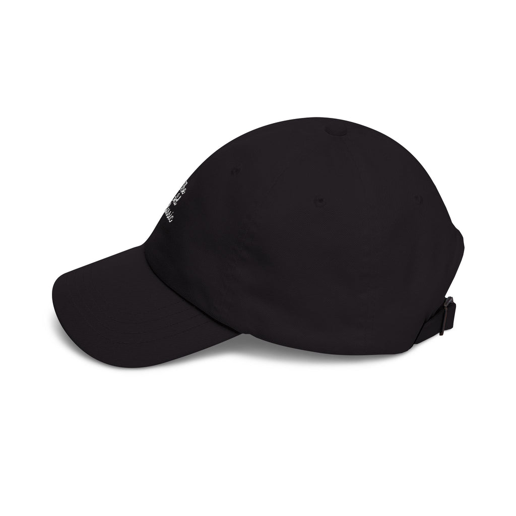 Classic Dad Cap – Minimalist Embroidered Baseball Hat Dark Colors