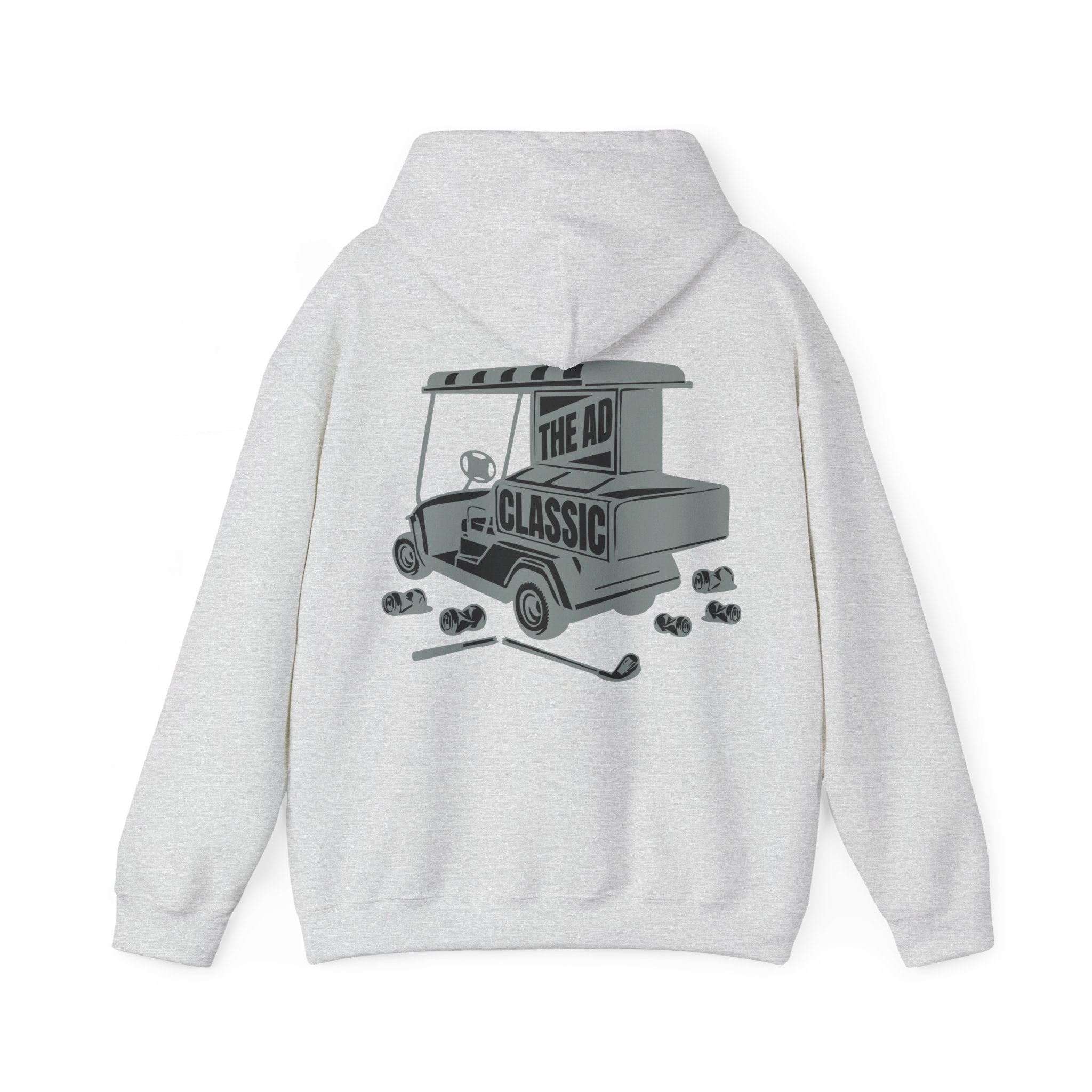 Golf Cart Hoodie – “The AD Classic” Vintage Golf Pullover