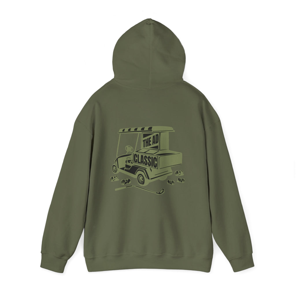 Golf Cart Hoodie – “The AD Classic” Vintage Golf Pullover