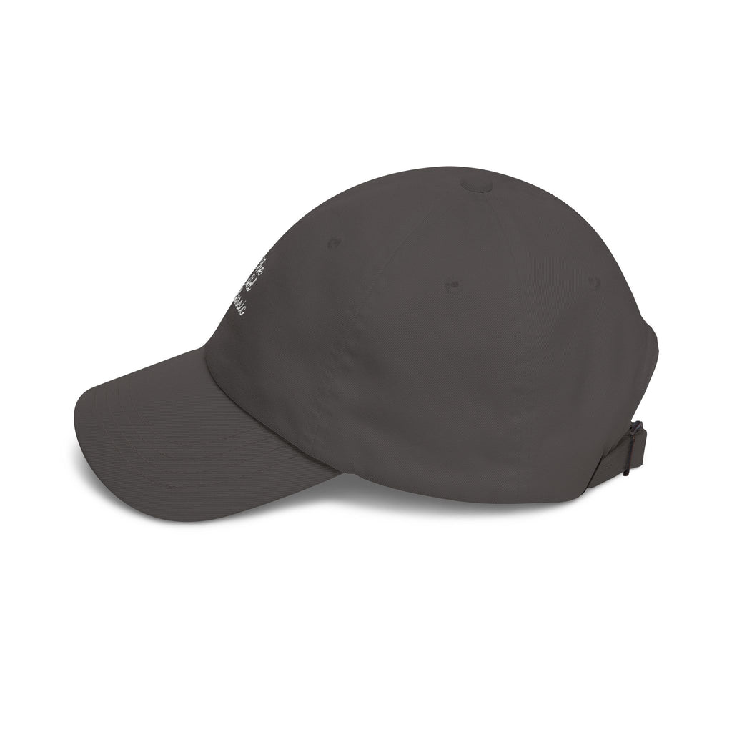 Classic Dad Cap – Minimalist Embroidered Baseball Hat Dark Colors