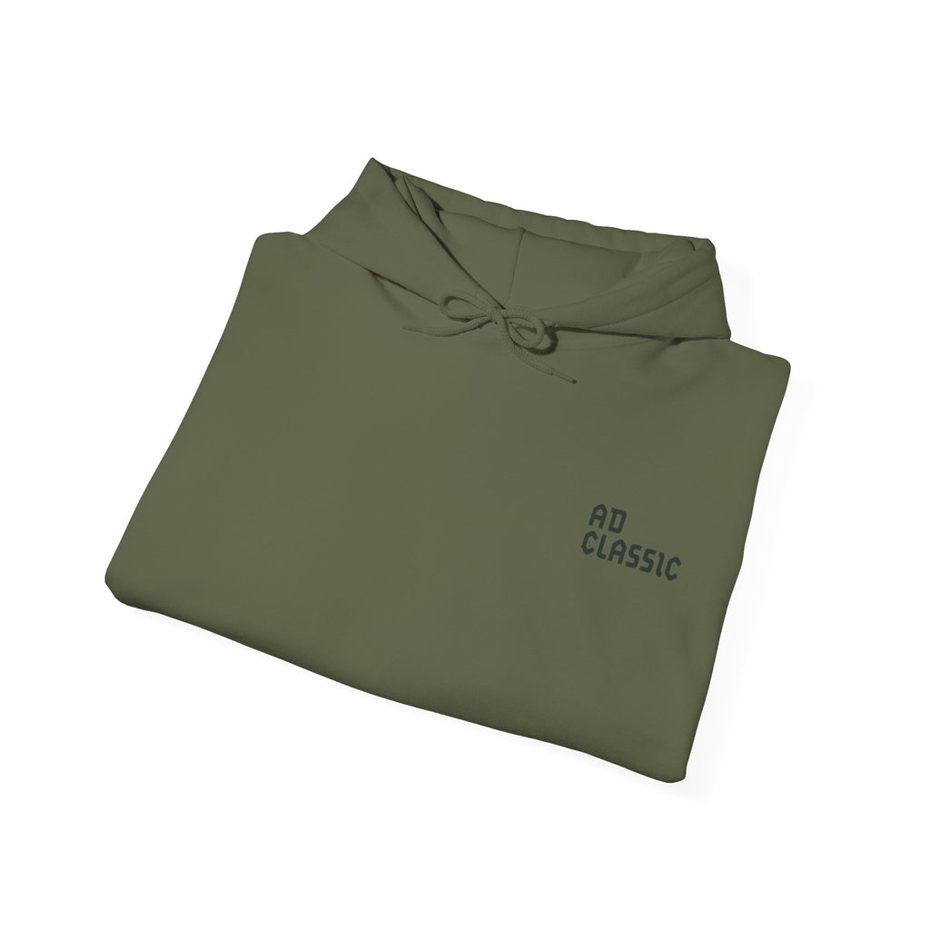 Golf Cart Hoodie – “The AD Classic” Vintage Golf Pullover - minimal front logo