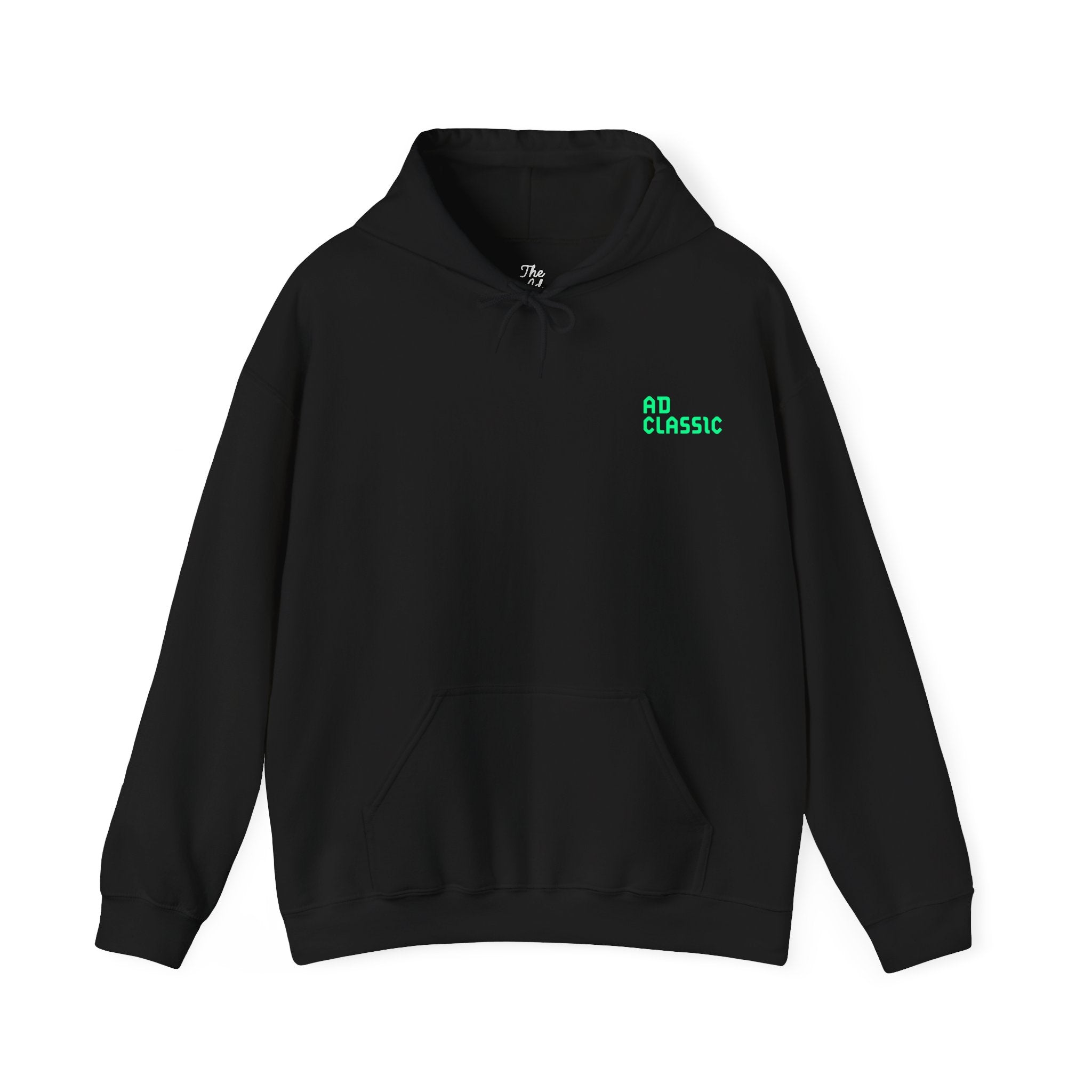 Golf Cart Hoodie – “The AD Classic” Vintage Golf Pullover - minimal front logo