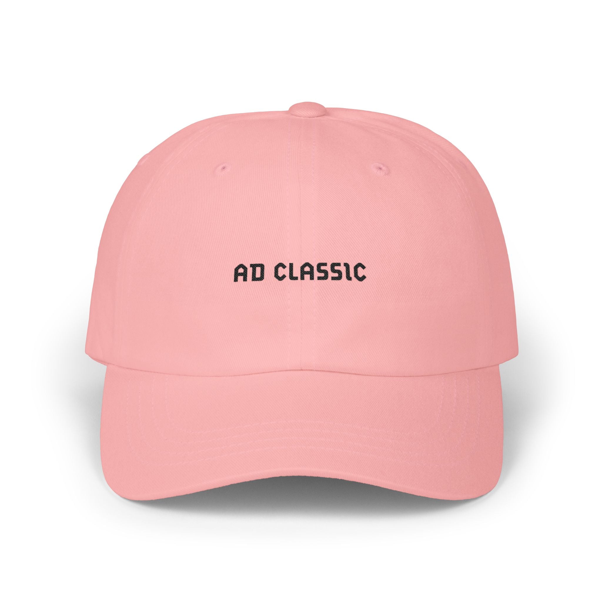 Dad Cap — Minimal "AD CLASSIC" Embroidered Baseball Hat