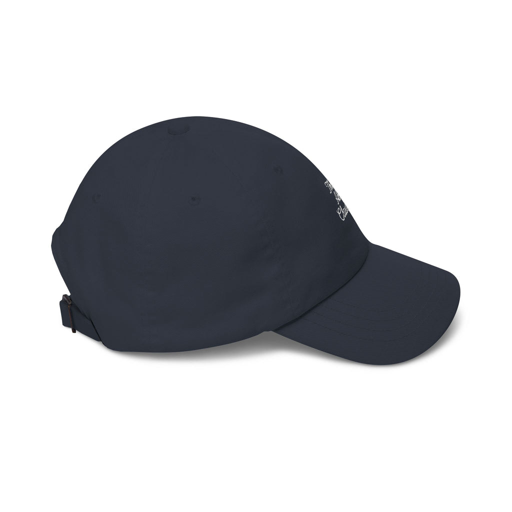 Classic Dad Cap – Minimalist Embroidered Baseball Hat Dark Colors