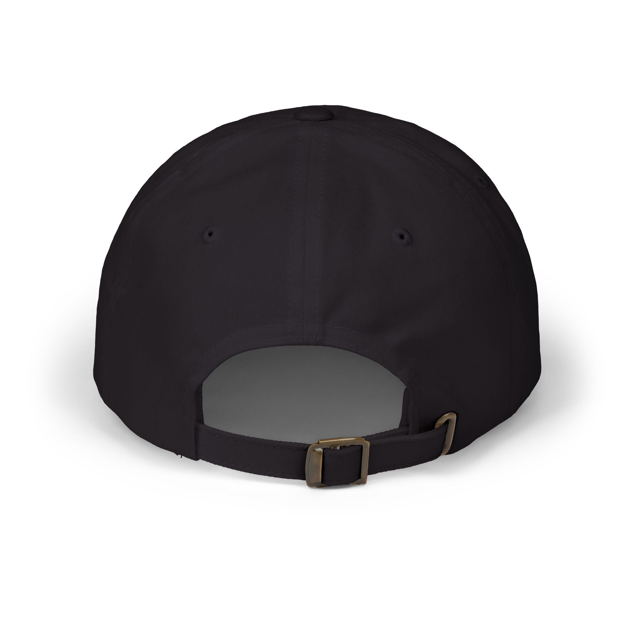 Classic Dad Cap – Minimalist Embroidered Baseball Hat Dark Colors