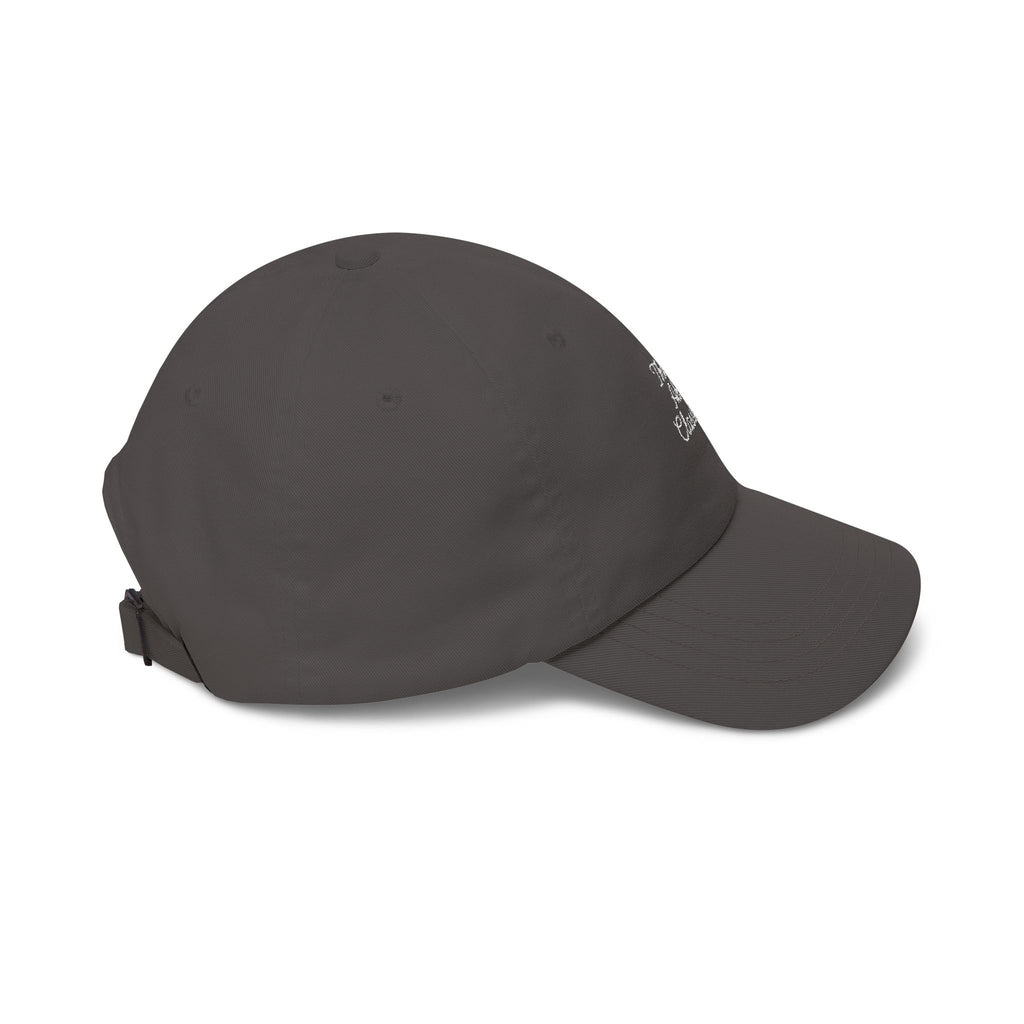 Classic Dad Cap – Minimalist Embroidered Baseball Hat Dark Colors